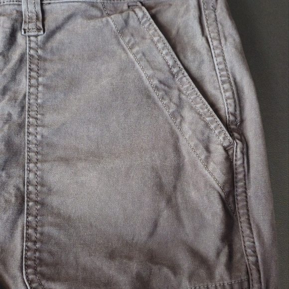 Madewell Stovepipe Fatigue Pants TENCEL Lyocell Edition Style MD162 Size 28 Gray - Picture 5 of 12